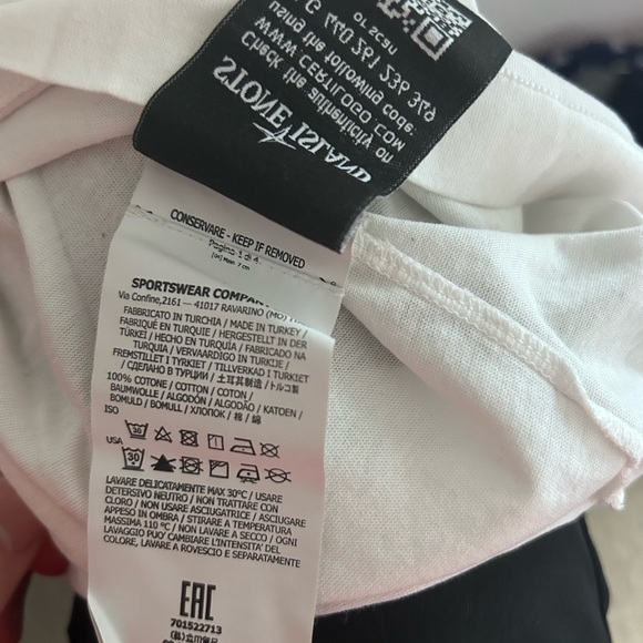 Stone Island white tee - Picture 5 of 7